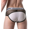 LEADER Slip en mesh LOADED Noir-Blanc